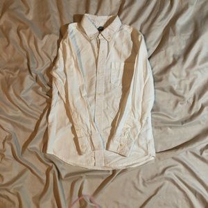 Old Navy Boys White Button Down- Size M (8)